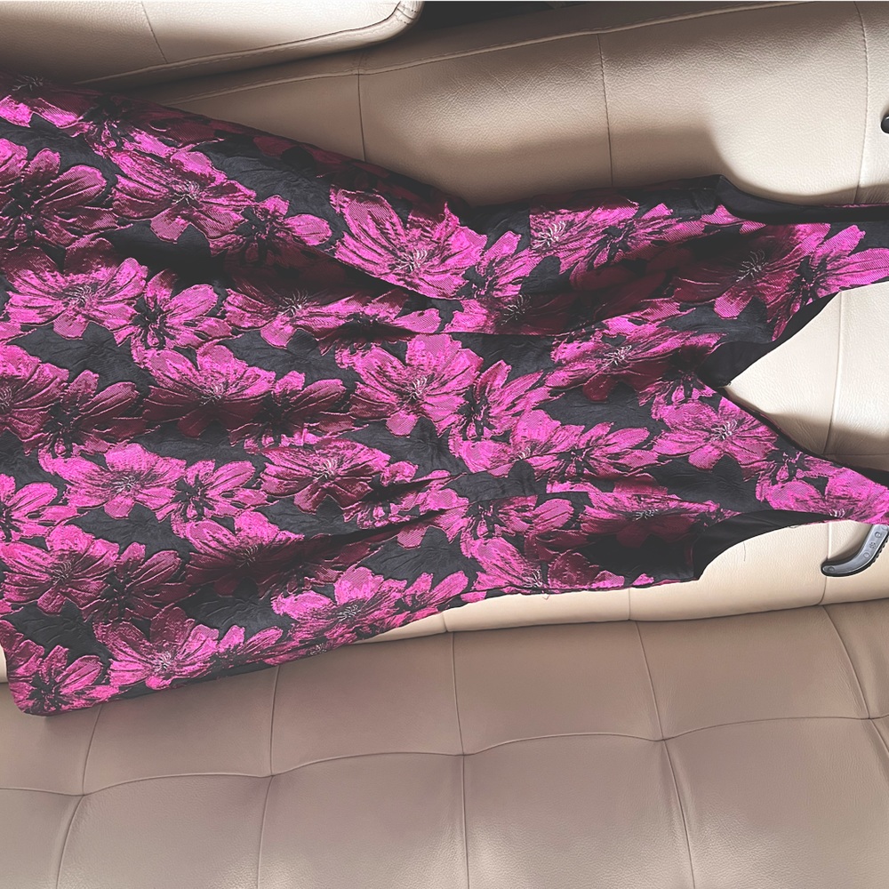 Donna Rico v neck Fit and Flare evening dress. Worn once. Like new condition